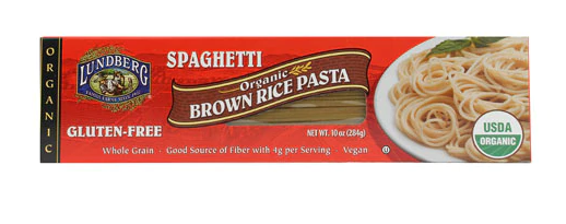 Lundberg Organic Brown Rice Pasta Spaghetti 10 oz