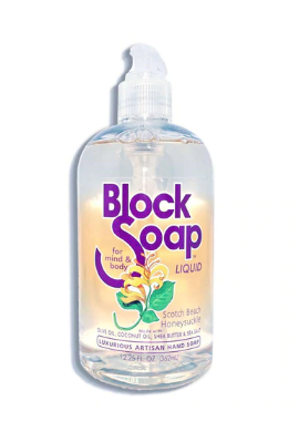 Soap Block Island Scotch Beach Honeysuckle 12.25oz 2pk