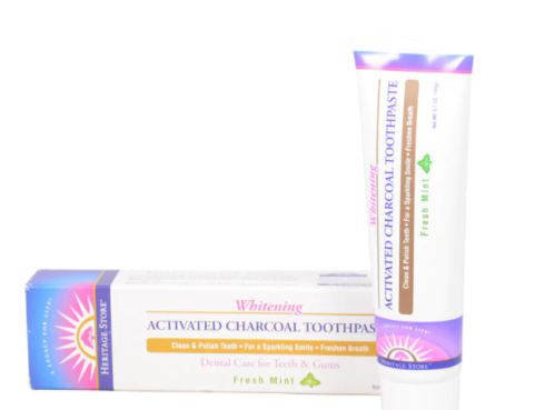 Heritage Products Activated Charcoal Whitening Toothpaste 5.1 oz