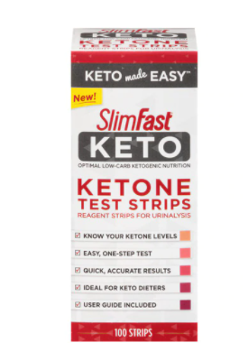 SlimFast Keto Ketone Test Strips 100 Pack