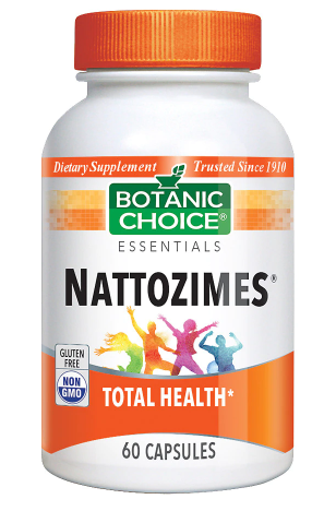 Botanic Choice Nattozimes Dietary Supplement 60 Capsules