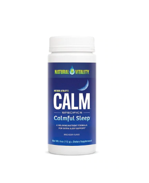 Natural Vitality Calm Sleep Supplement Drink Mixed Berry 4 oz