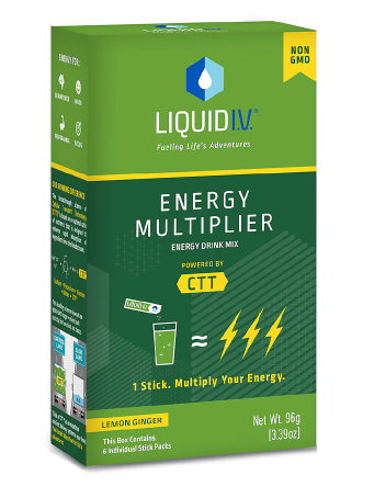 Liquid I V Hydration Multiplier Electrolyte Powder Energy Supplement Drink Mix