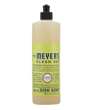Mrs. Meyers Clean Day Liquid Dish Soap Lemon Verbena 16 fl oz