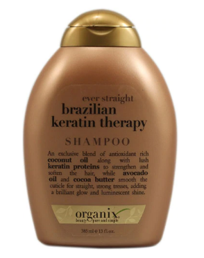 OGX Ever Straight Brazilian Keratin Therapy Shampoo 13 fl oz