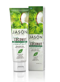 Jason Simply Coconut Strengthening Toothpaste 4.2 oz