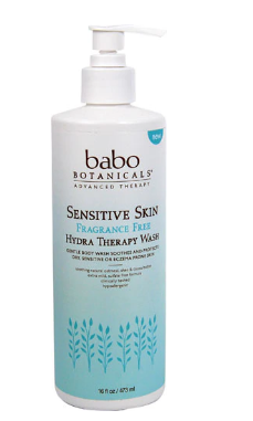 Hydra Therapy Wash Fragrance Free Babo Botanicals