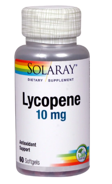 Solaray Lycopene Dietary Supplement 10 mg 60 Softgels