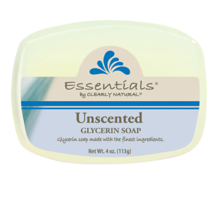 Clearly Natural Glycerine Bar Soap Unscented 4oz