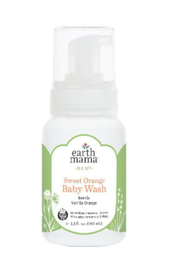 Earth Mama Sweet Orange Baby Wash 5.3floz