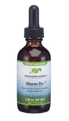 Native Remedies Worm Dr. Herbal Supplement 2 fl oz