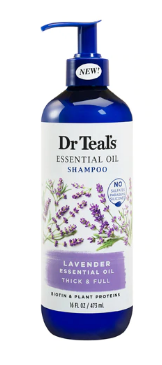 Dr. Teals Essential Oil Shampoo Lavender Thick and Full 16 fl oz