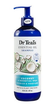 Dr. Teals Essential Oil Shampoo Coconut Nourish and Moisturize 16 fl oz
