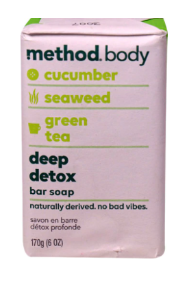 Method Deep Detox Cucumber Seaweed Green Tea 6oz