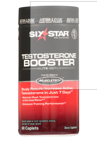 Testosterone Booster Elite Series Dietary Supplement Caplets