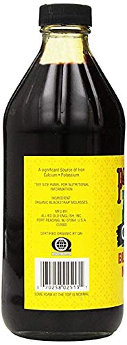 Plantation Organic Blackstrap Molasses 15fl oz