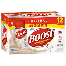 Boost Original Complete Nutritional Drink Very Vanilla 8.0oz by 12 pack