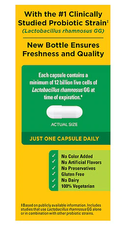 Nature Made Daily Balance Digestive Probiotics 30 Capsules