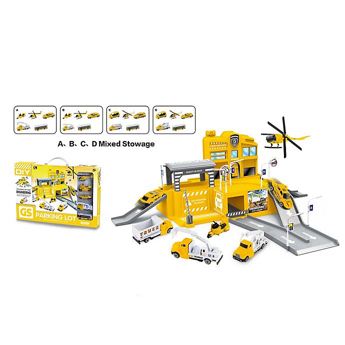 Lucky Toys Construction Parking Lot Play set 25pcs
