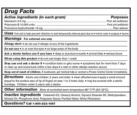 Walgreens Multi Antibiotic With Pain Relief 1oz