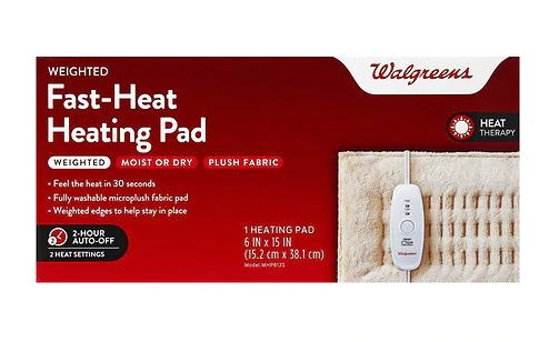 Walgreens Weighted Heating Pad 1.0ea