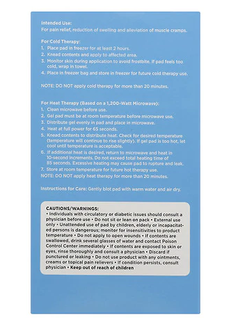 Walgreens Hot and Cold Large Compress 1ea