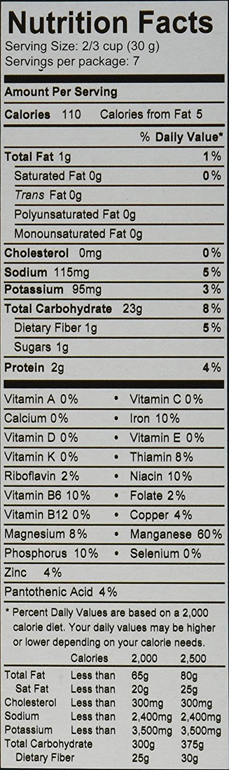One Degree Organic Foods Sprouted Brown Rice 8oz