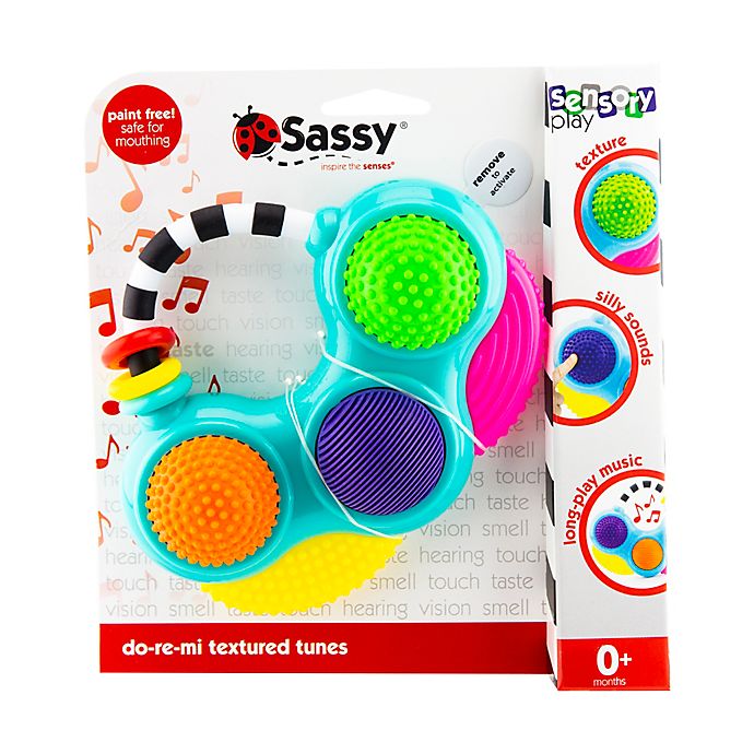 Sassy Do Re Mi Textured Tunes Sensory Toy