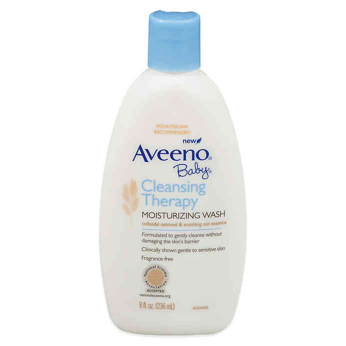 AVEENO 8 oz. Baby Cleansing Therapy Moisturizing Wash - Mega Shopper Worldwide