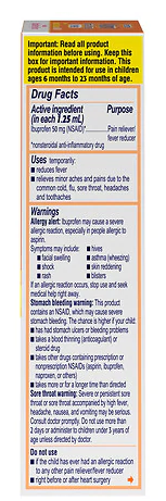 Motrin Infants Dye Free Drops in Berry 1 oz