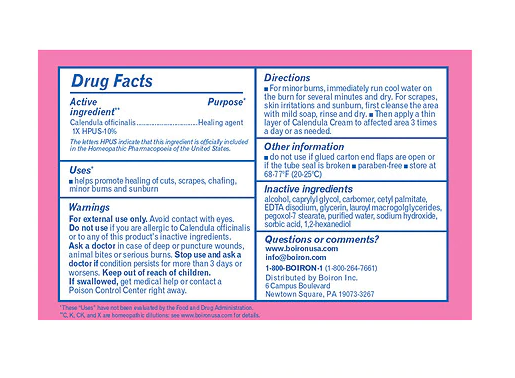 Boiron Calendula Homeopathic First Aid Cream Unscented 2.5oz