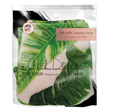 KITSCH Palm Hair Towel 1.0ea