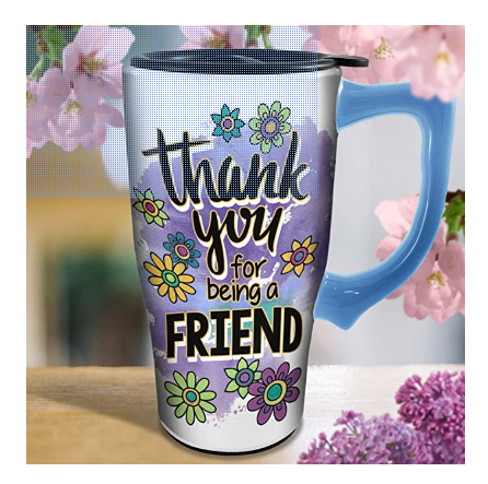 Wonder Woman DC Comics Travel Mug One Size White