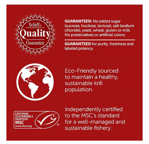 MegaRed Omega 3Krill Oil Extra Strength 500mg 45ct