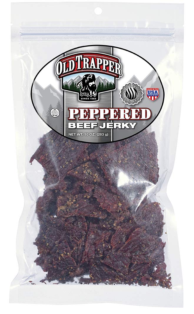 Old Trapper Peppered Beef Jerky 10 oz