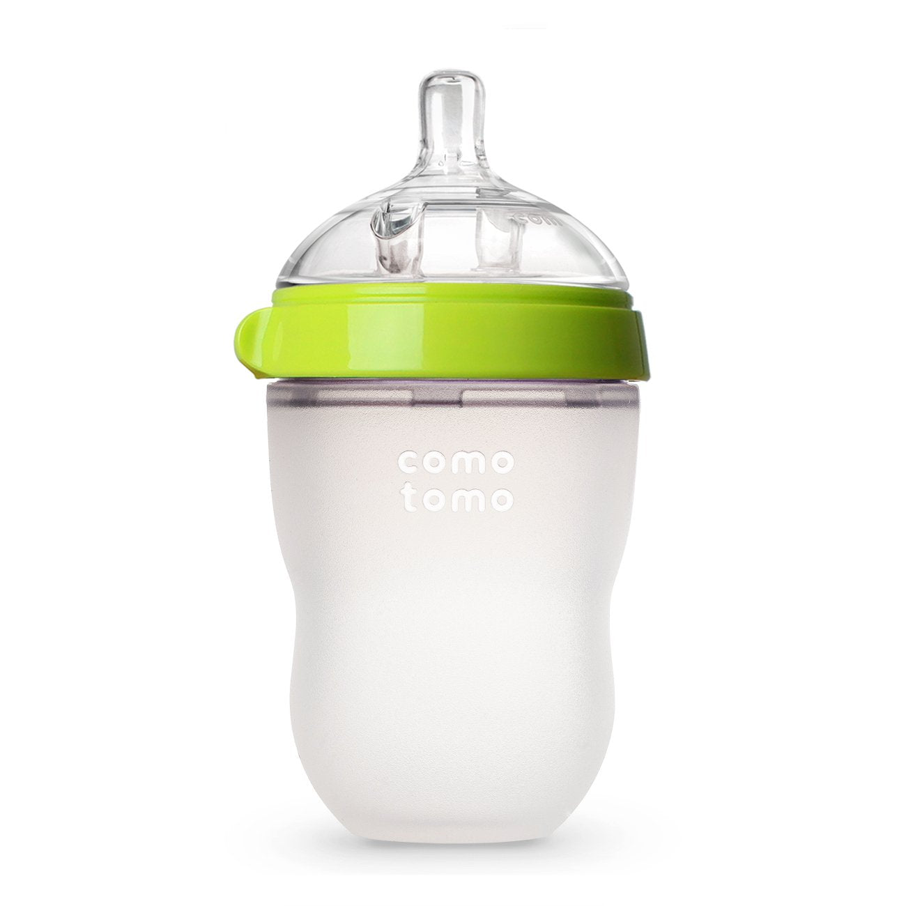 comotomo *.5Baby Bottle in Green 8 Ounce