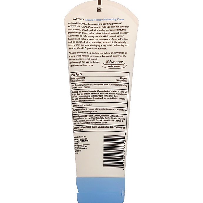 Naturals Eczema Therapy Cream Aveeno Active 7.3oz