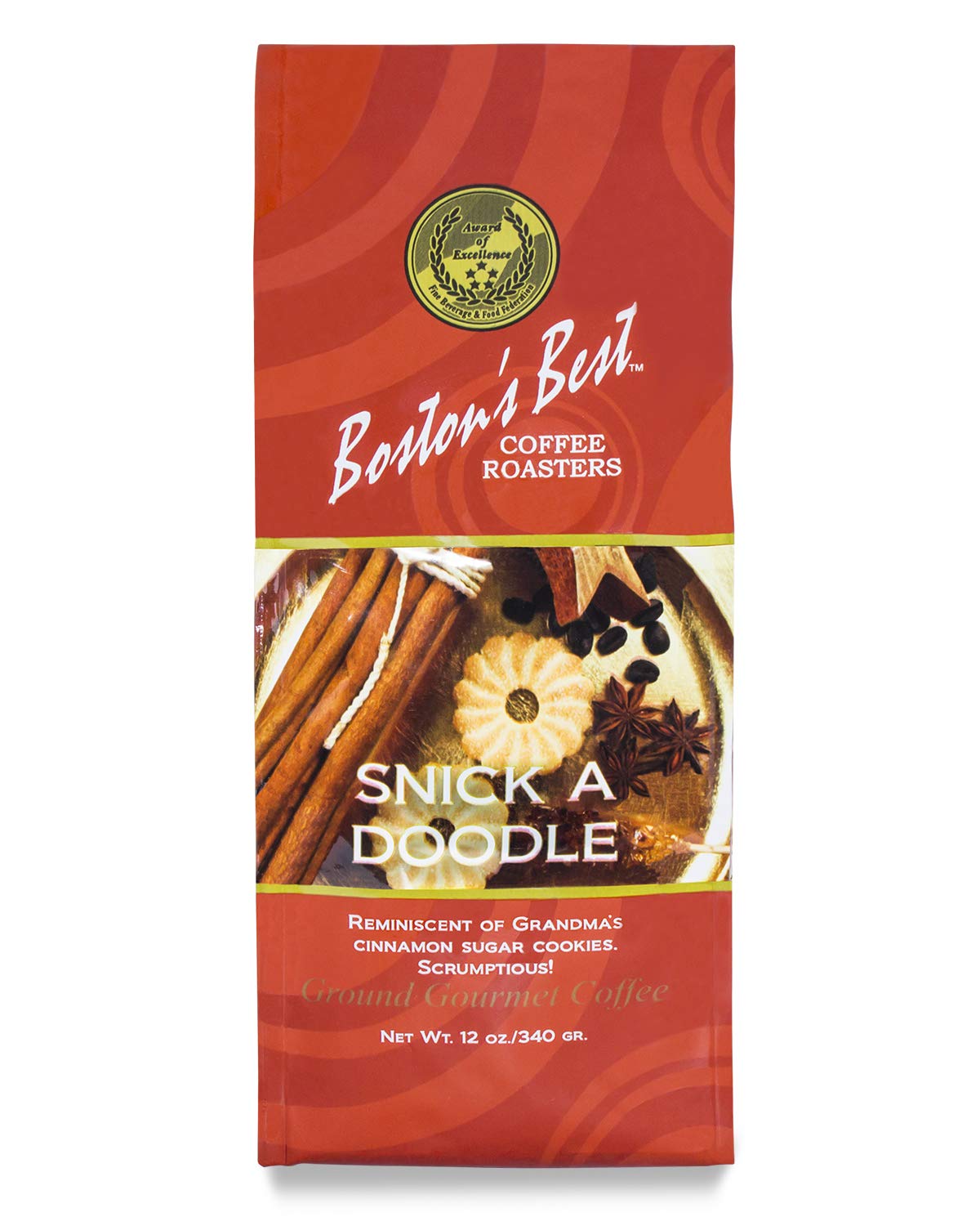Bostons Best Snick A Doodle Ground Gourmet Coffee