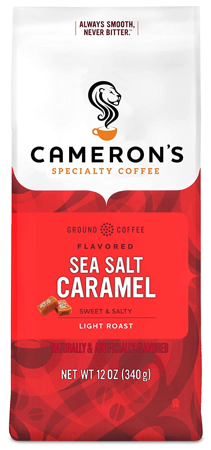 Camerons Coffee Ground Sea Salt Caramel 12 oz