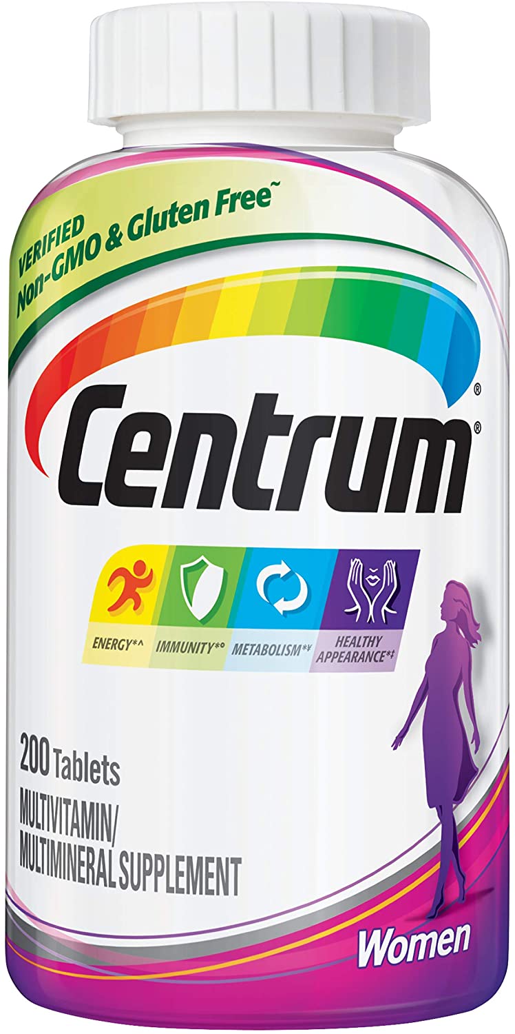 Centrum Women Complete Multivitamin and Multimineral Supplement Tablet