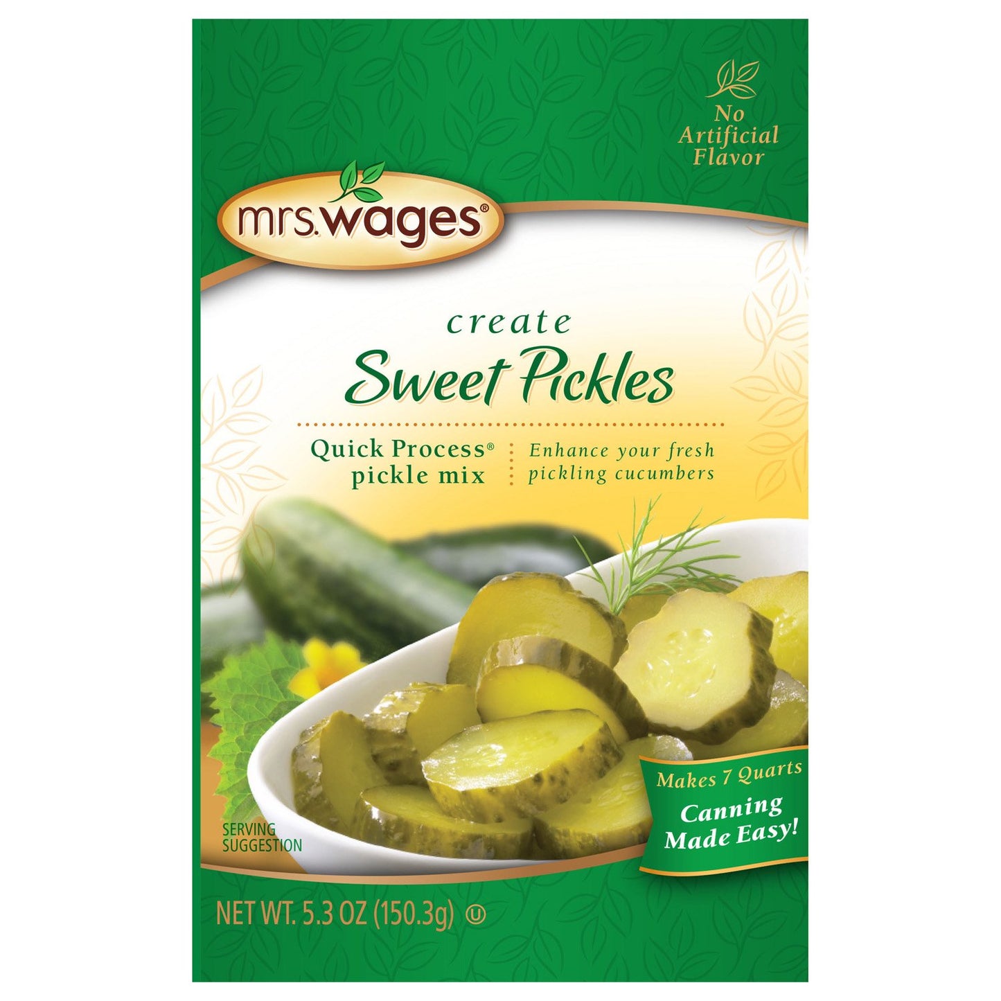 Mrs. Wages Sweet Pickle Mix 5.3 oz