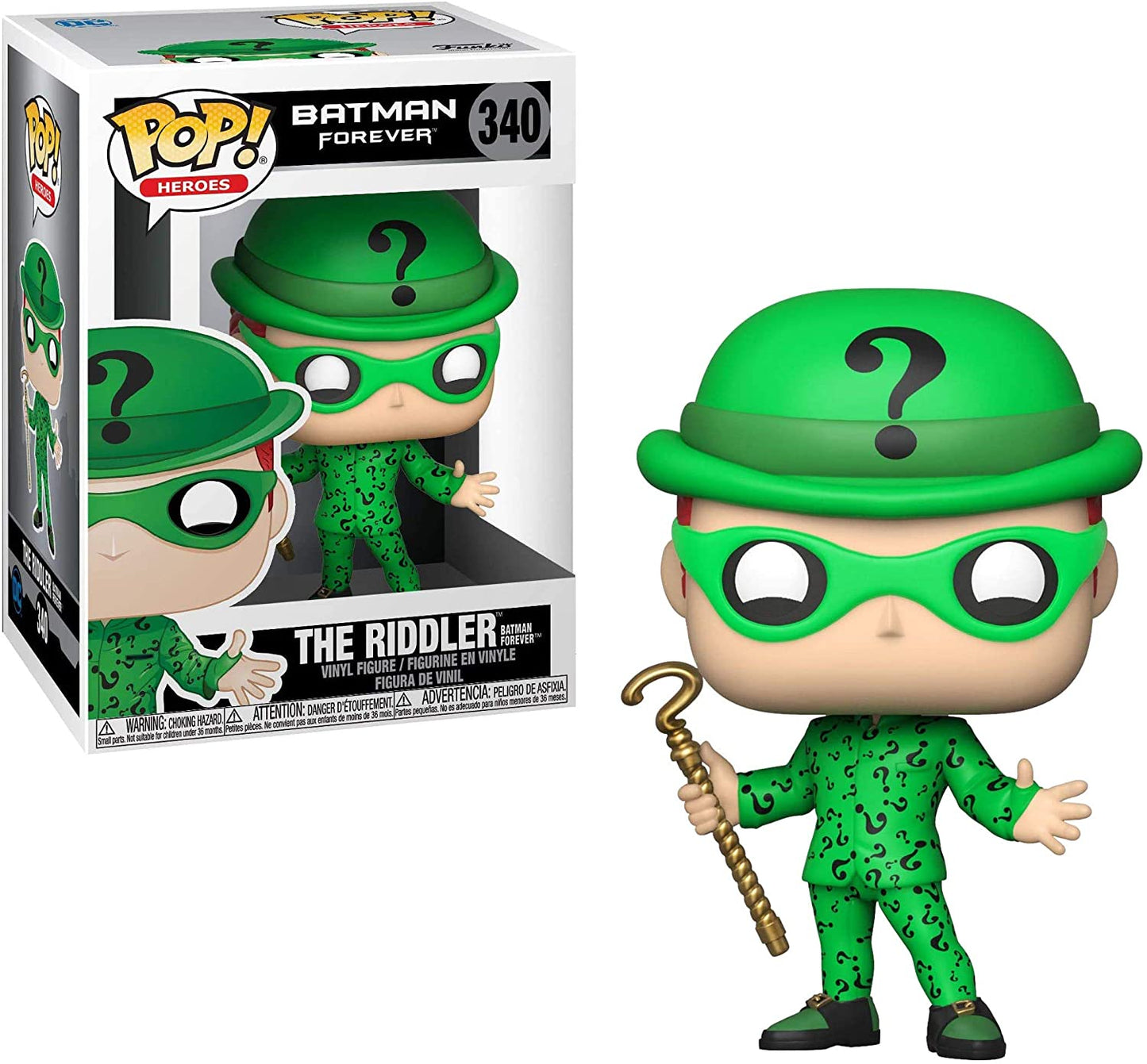 POP Heroes Batman Forever Riddler Vinyl Figure