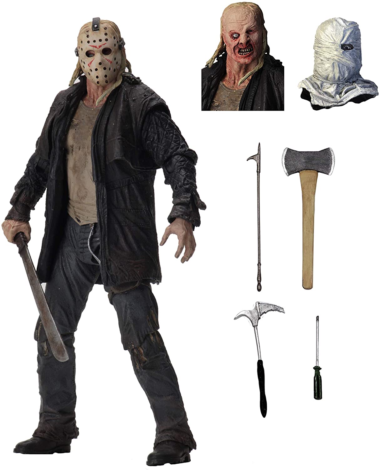 NECA Friday The 13th, 7 in. Scale Action Figure Ultimate Jason