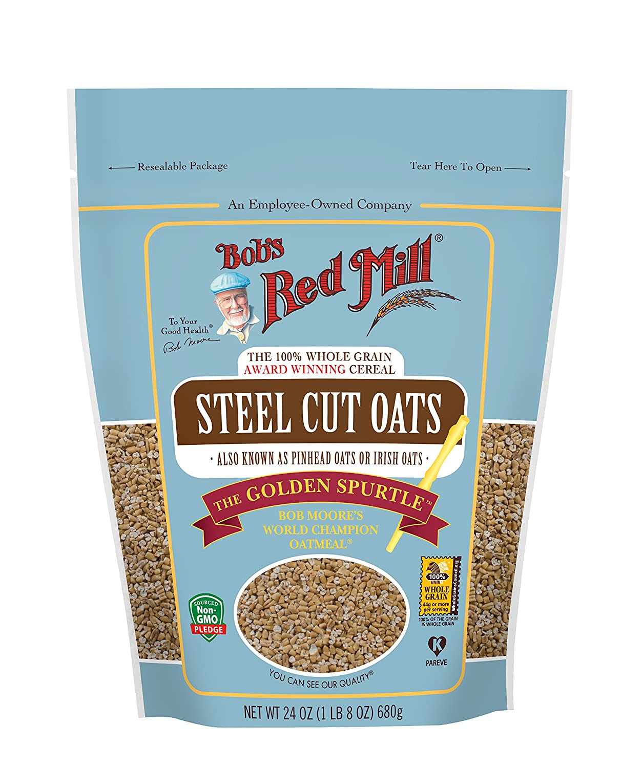 Bobs Red Mill Steel Cut Oats 24 oz