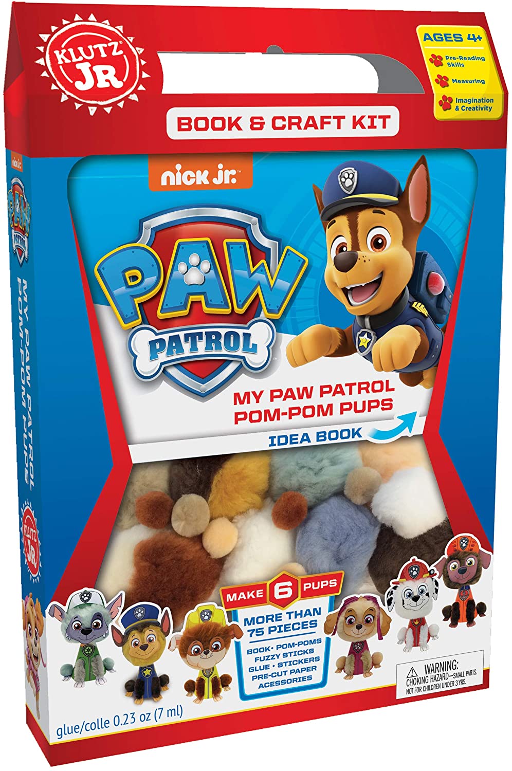 Klutz Store My Paw Patrol Pom Pom Pups Craft Kit