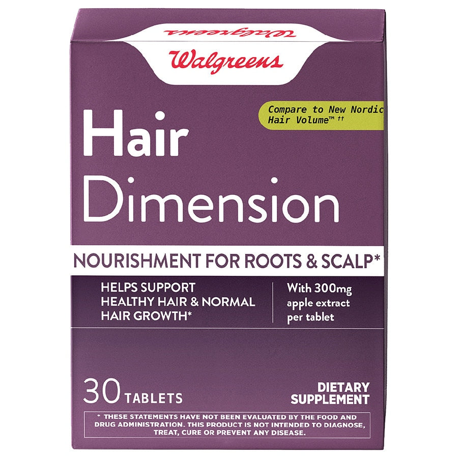 Walgreens Hair Dimension 30.0ea