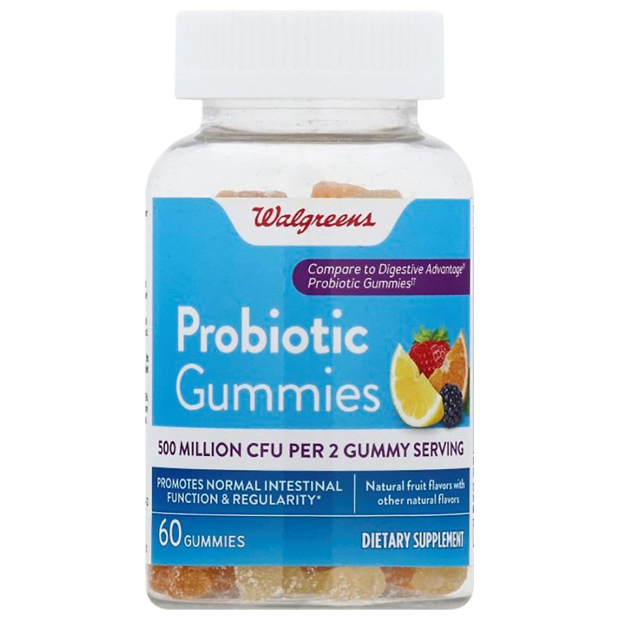 Walgreens Probiotic Gummies 500 MM Fruit 60.0ea