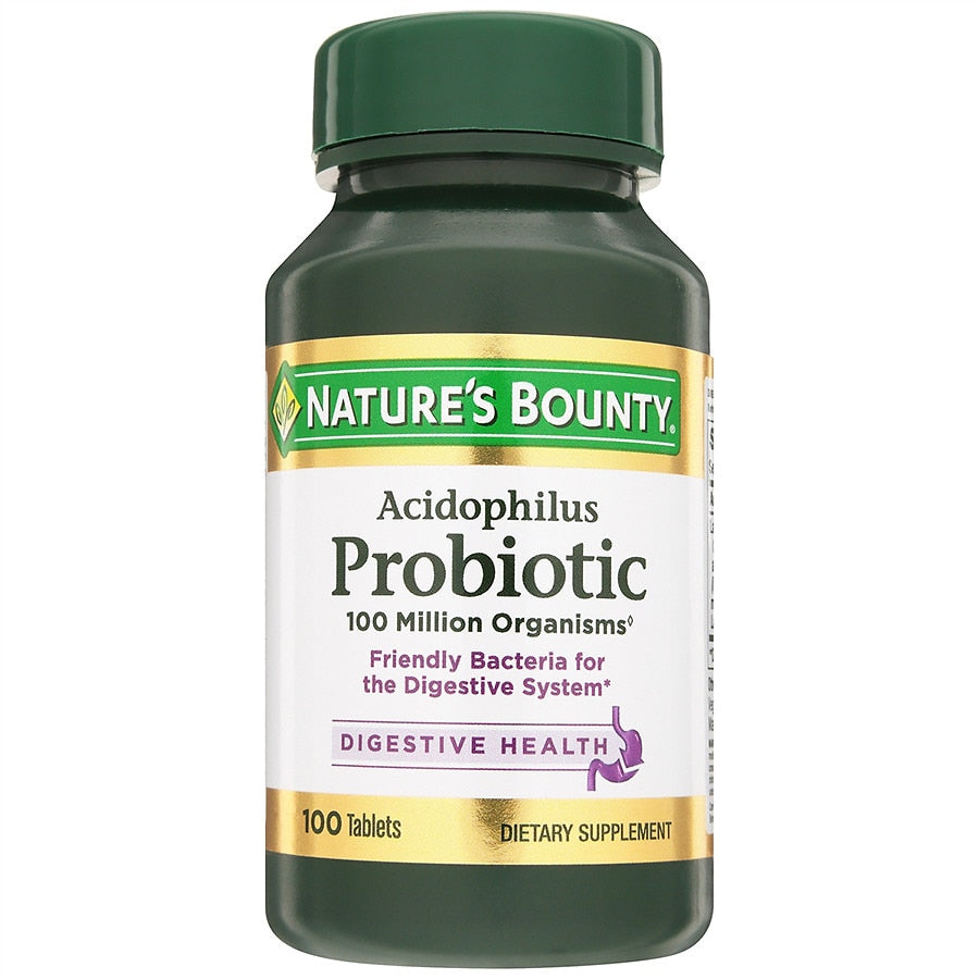 Natures Bounty Probiotic Acidophilus 100.0ea