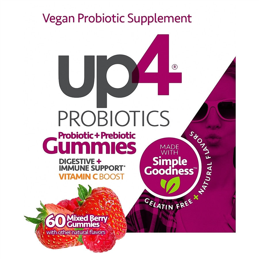 UP4 Kids Probiotic plus Prebiotic Gummies 60.0ea