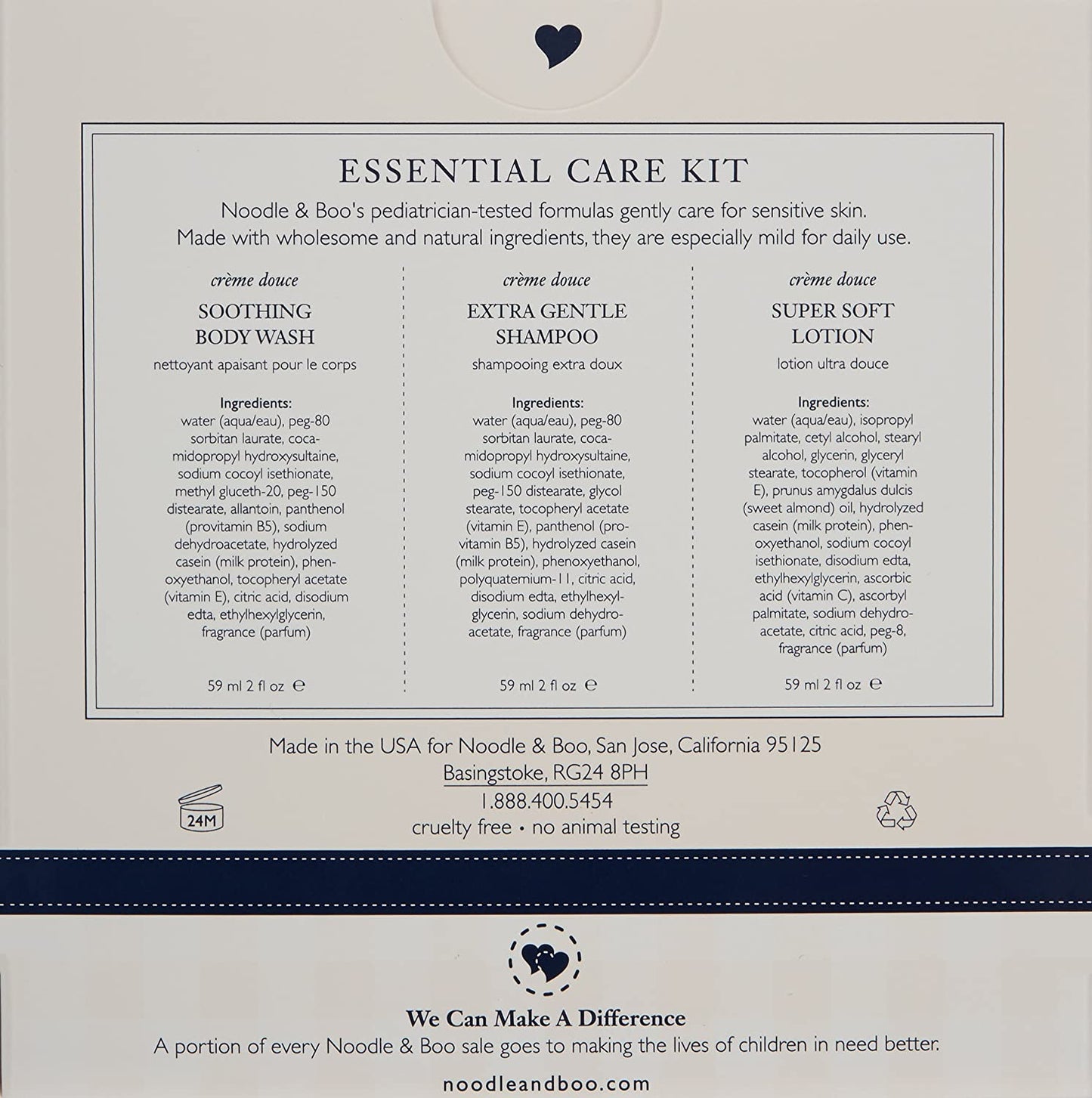 Noodle and Boo Essential Care Kit